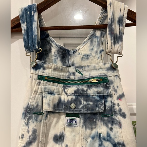 Vintage Liberty overalls - hand died - Picture 3 of 5